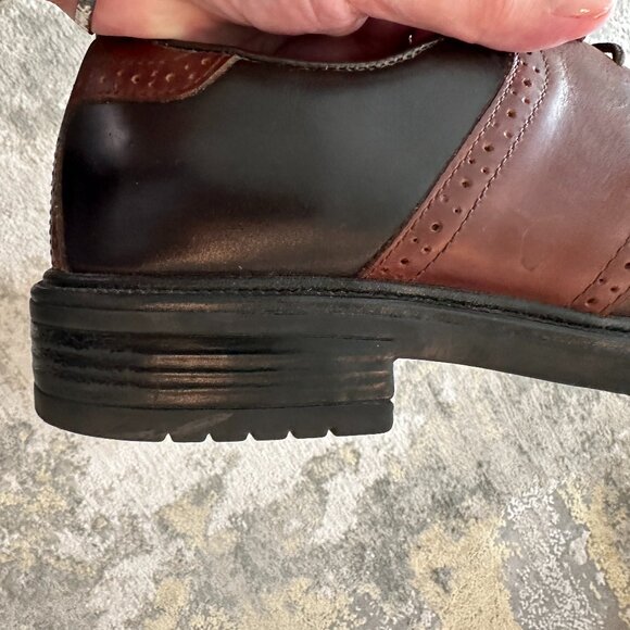 NUNN BUSH Men's Vintage Leather Saddle Shoes - 11M - Picture 3 of 10